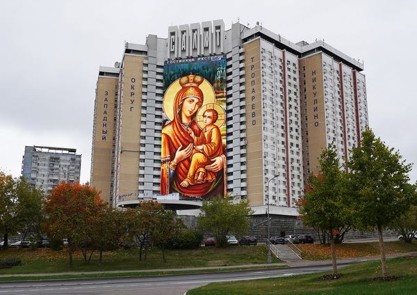 Световые иконы украсят всю Москву в честь открытия выставки «Лики Марии — Образы Света»1
