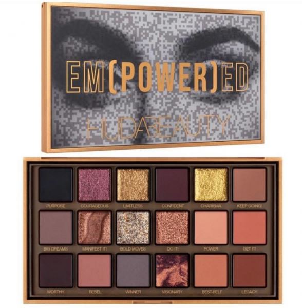 
<p>                        Empowered palette by Huda beauty</p>
<p>                    